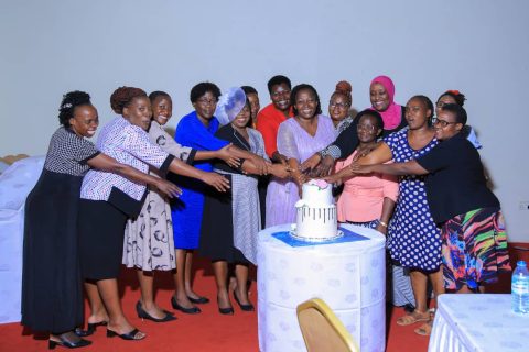 Dr Rosette Kabuye during the farewell Celebrations at Kampala Kolping Hotel. - Bugema University Kampala Campus12