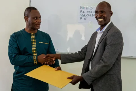 Handover Ceremony of the Dean of Students (Mr. Lowu Francis) , School of Science and Technology